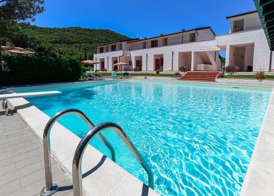 Die Wohnungen der Residenz auf Elba