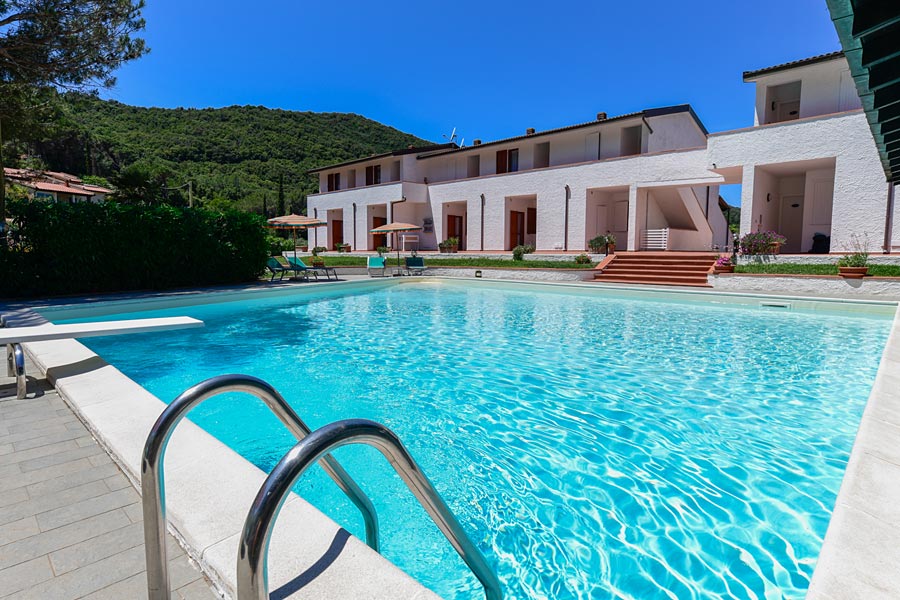 La piscina del Resort Elba Island, Elba